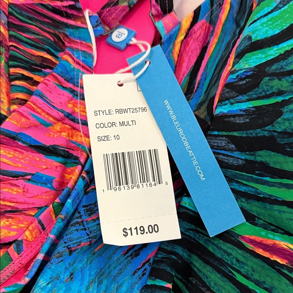 Bleu Rod Beattie Wild Thing Colorful One Piece Swimsuit
